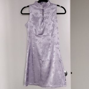 Lilac Chinese dress